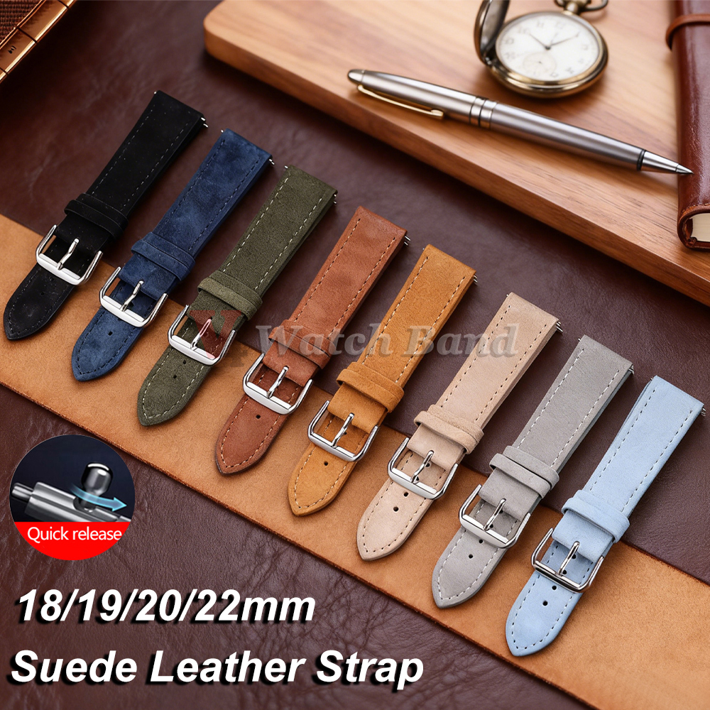 18/19/20/22mm Watch Band Genui – Suede Strap Watch Bewertung und Preis