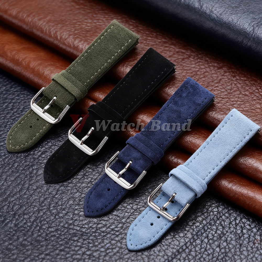 18/19/20/22mm Watch Band Genui – Suede Strap Watch Bewertung und Preis