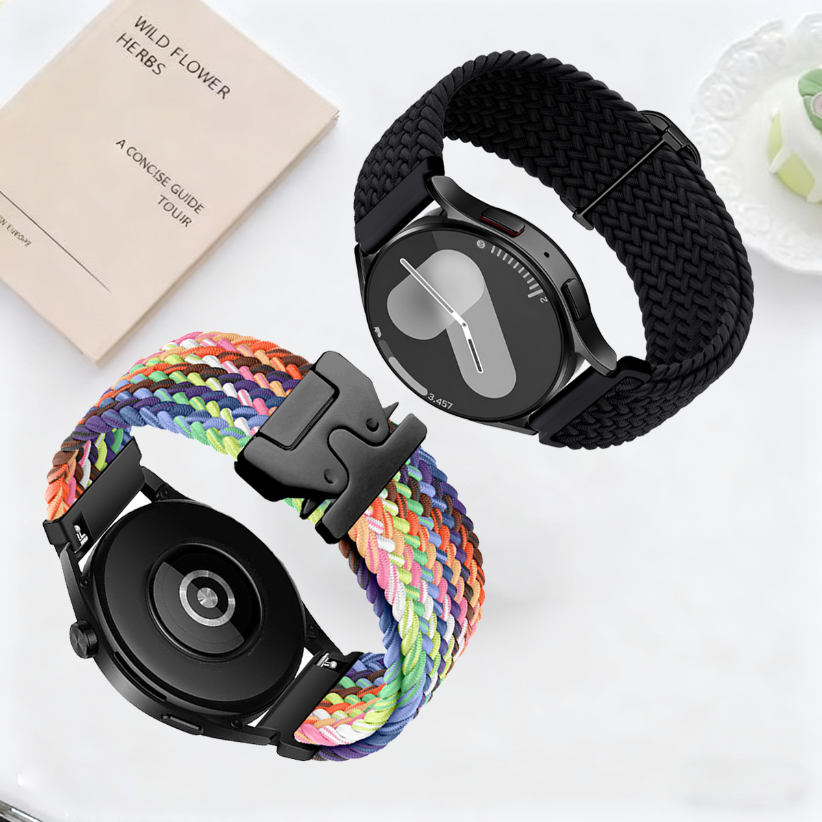 2Pcs 18/20/22 Braided Elastic  – Parachute Strap Elastic Bewertung und Preis