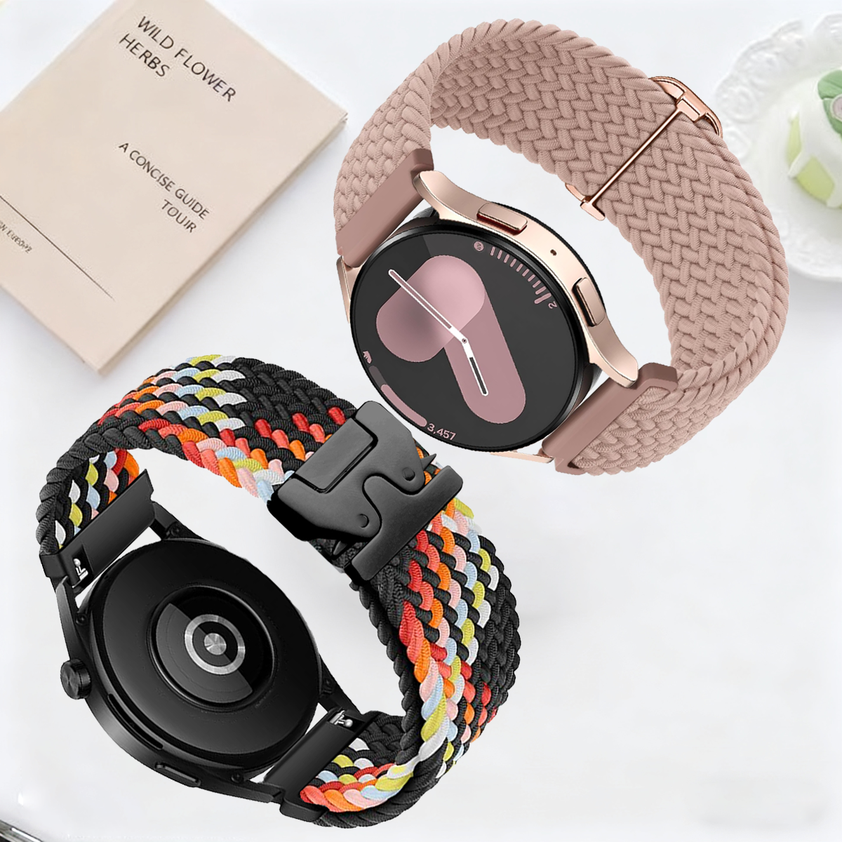 2Pcs 18/20/22 Braided Elastic  – Parachute Strap Elastic Bewertung und Preis