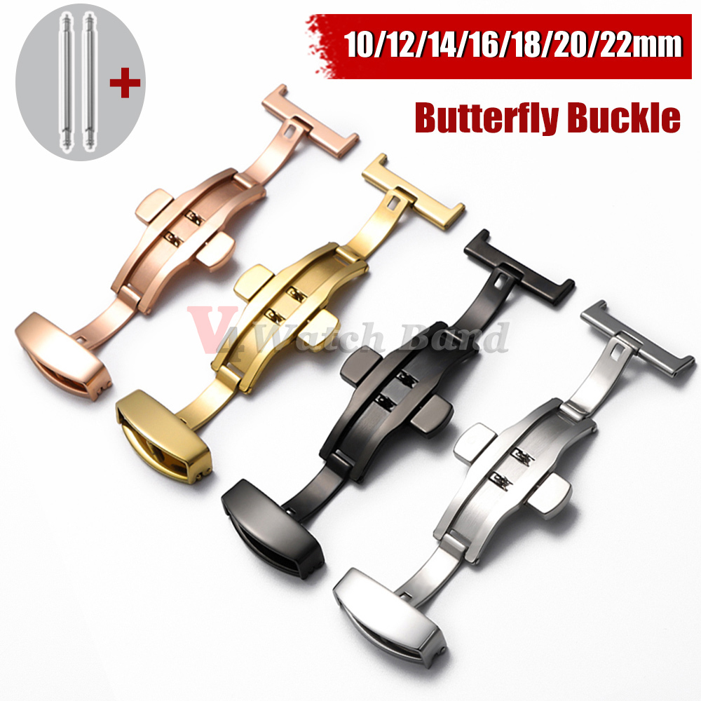 Stainless Steel Clasp Strap fo – Butterfly Clasp Deployant Bewertung und Preis