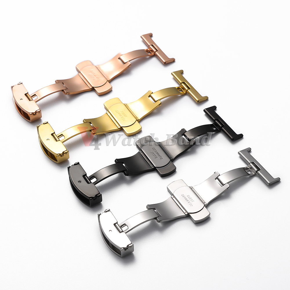 Stainless Steel Clasp Strap fo – Butterfly Clasp Deployant Bewertung und Preis