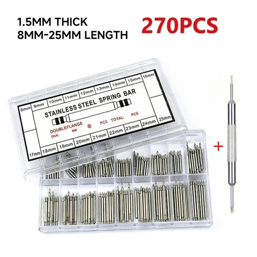 270pcs/Box Strainless Steel Sp – Spring Bar Tool Set Bewertung und Preis