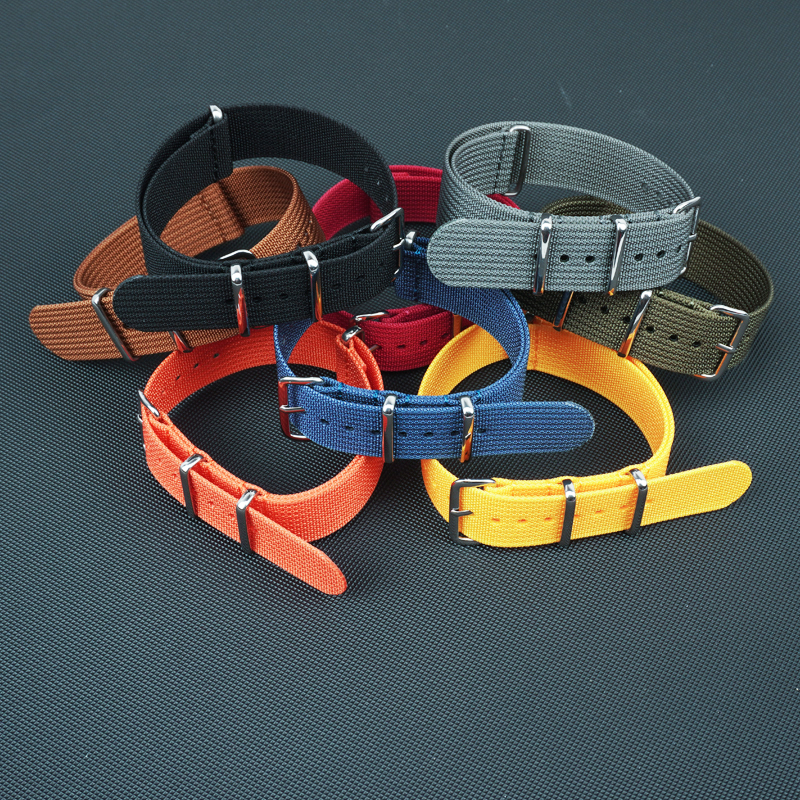 Ribbed Nylon Strap For Seiko M – Nato Strap Nylon Bewertung und Preis