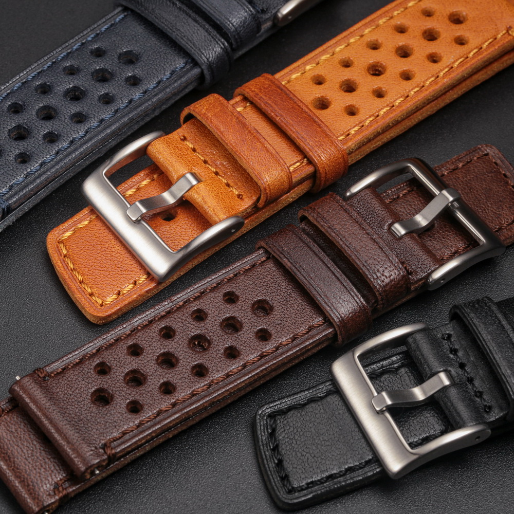 Hemsut Cowhide Watch Band Quic – Leather Strap Quick Release Bewertung und Preis