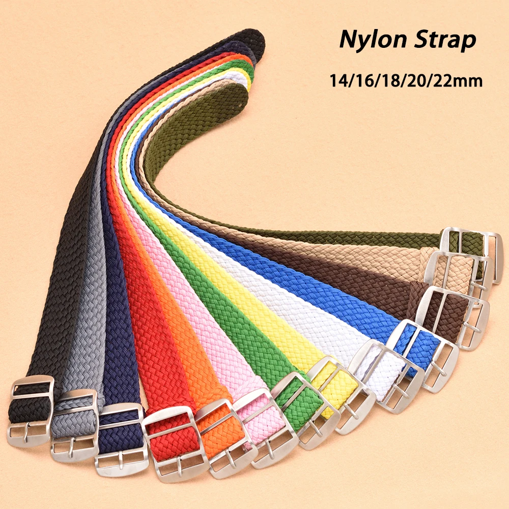 Woven Nylon Watch Strap 14mm 1 – Perlon Strap Woven Bewertung und Preis