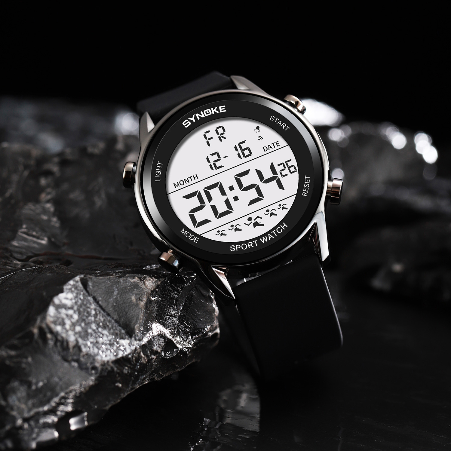 Digital Watches For Men Waterp – Rubber Strap Diver Bewertung und Preis