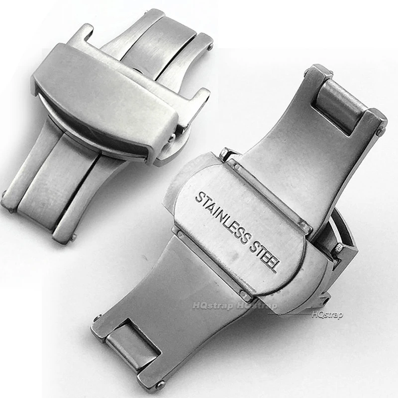 Matte Stainless Steel Butterfl – Butterfly Clasp Deployant Bewertung und Preis