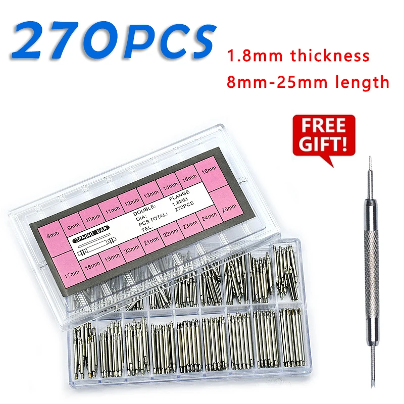 270pcs/set Strainless Steel Sp – Spring Bar Tool Set Bewertung und Preis