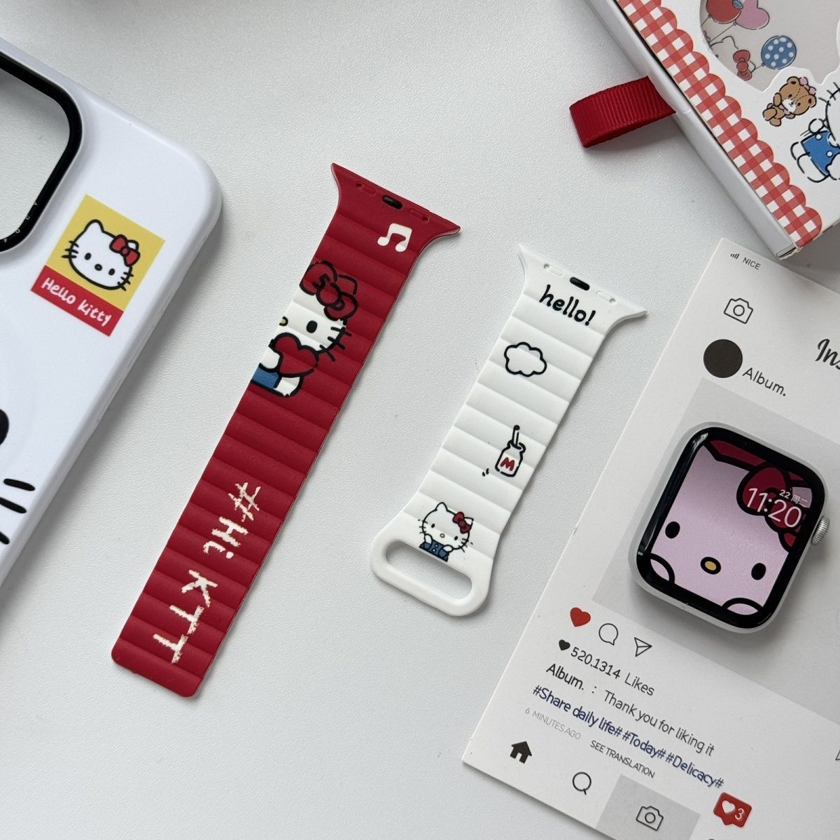 Anime Sanrio Hello Kitty Kurom – Silicone Band Women Bewertung und Preis