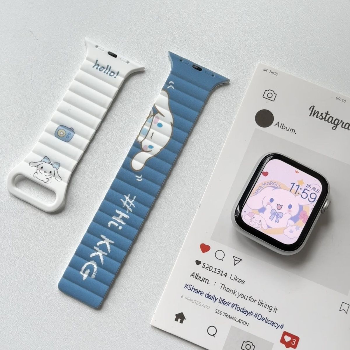 Anime Sanrio Hello Kitty Kurom – Silicone Band Women Bewertung und Preis