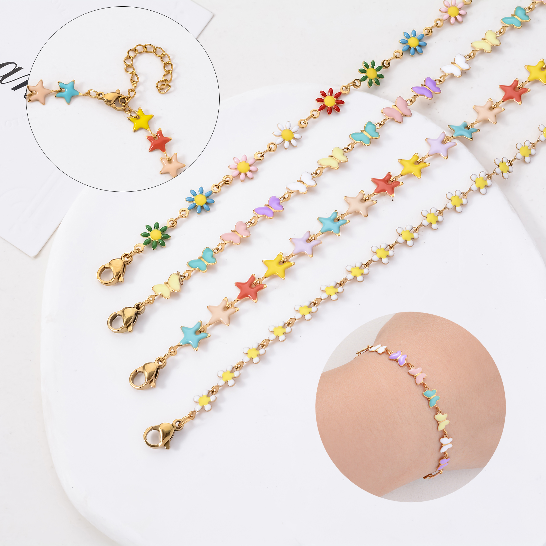 1Pcs Stainless Steel For Women – Butterfly Clasp Deployant Bewertung und Preis