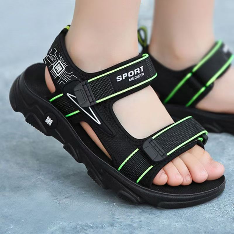 Boy's Summer New Velcro Beach  – Sport Loop Velcro Bewertung und Preis