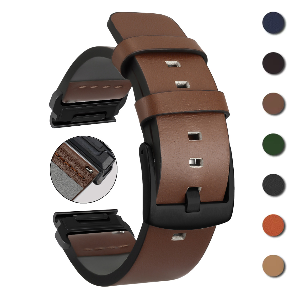 26mm 22mm Quick Fit Strap For  – Leather Strap Quick Release Bewertung und Preis