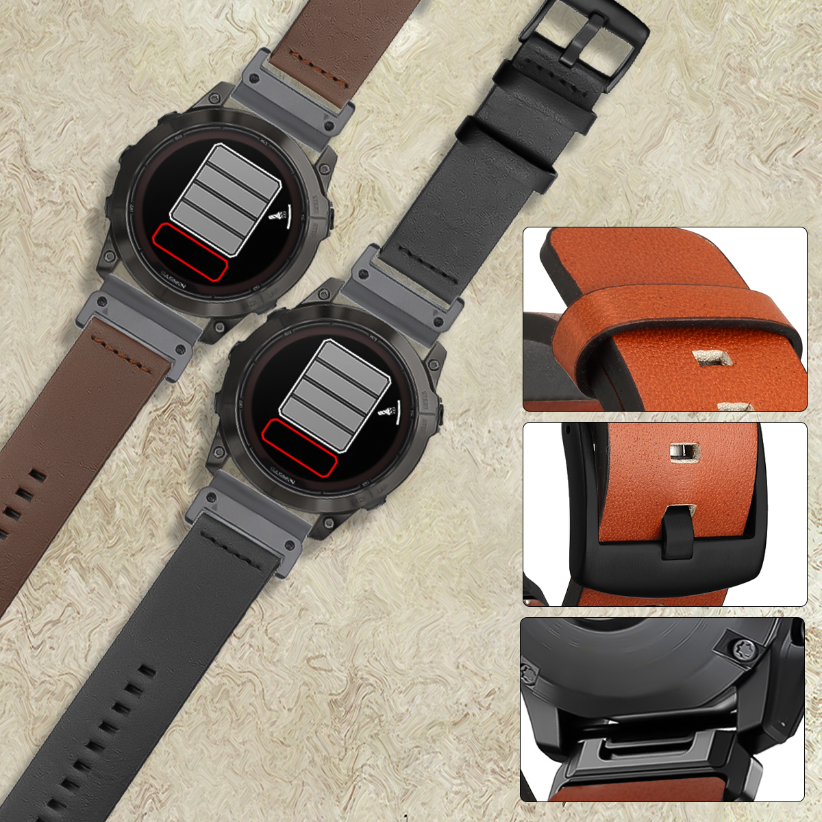 26mm 22mm Quick Fit Strap For  – Leather Strap Quick Release Bewertung und Preis