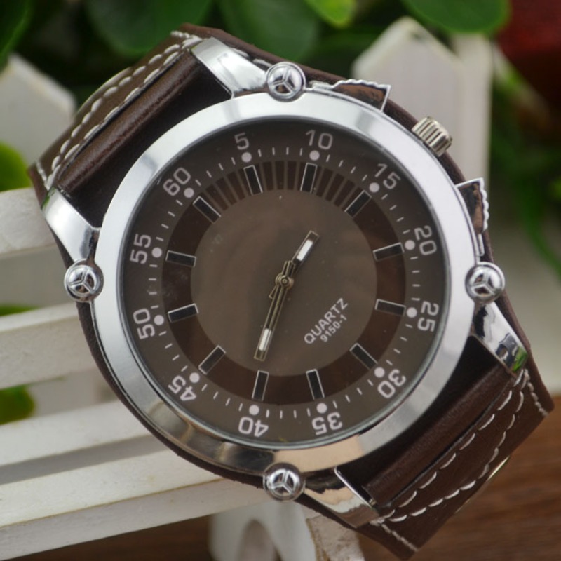 Fashion Brand Luxury Wristwatc – Leather Watch Band Men Bewertung und Preis