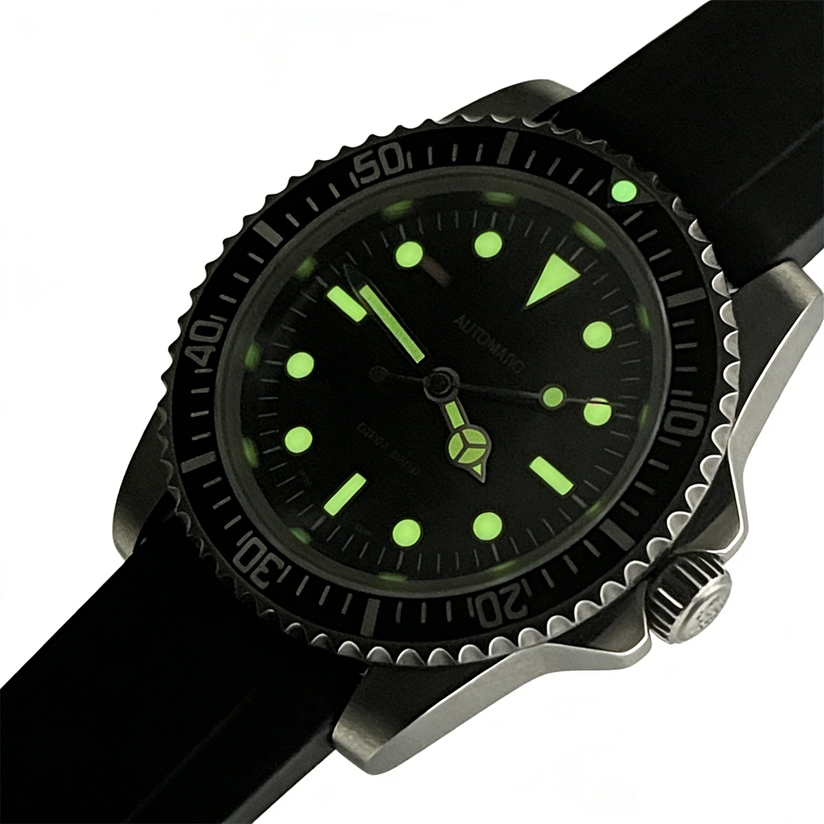 39.5mm Diver Retro watch sapph – Tropic Strap Vintage Bewertung und Preis