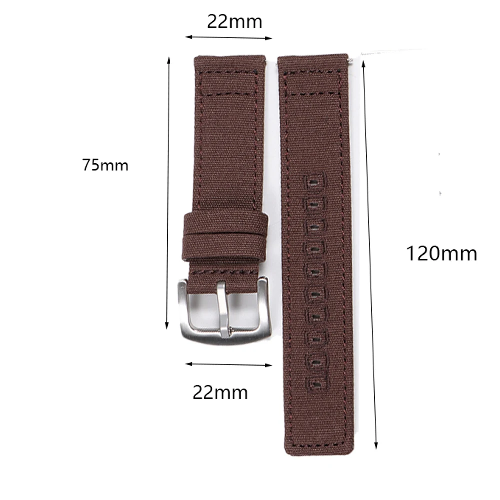 18mm 20mm Nylon Woven Canvas W – Perlon Strap Woven Bewertung und Preis