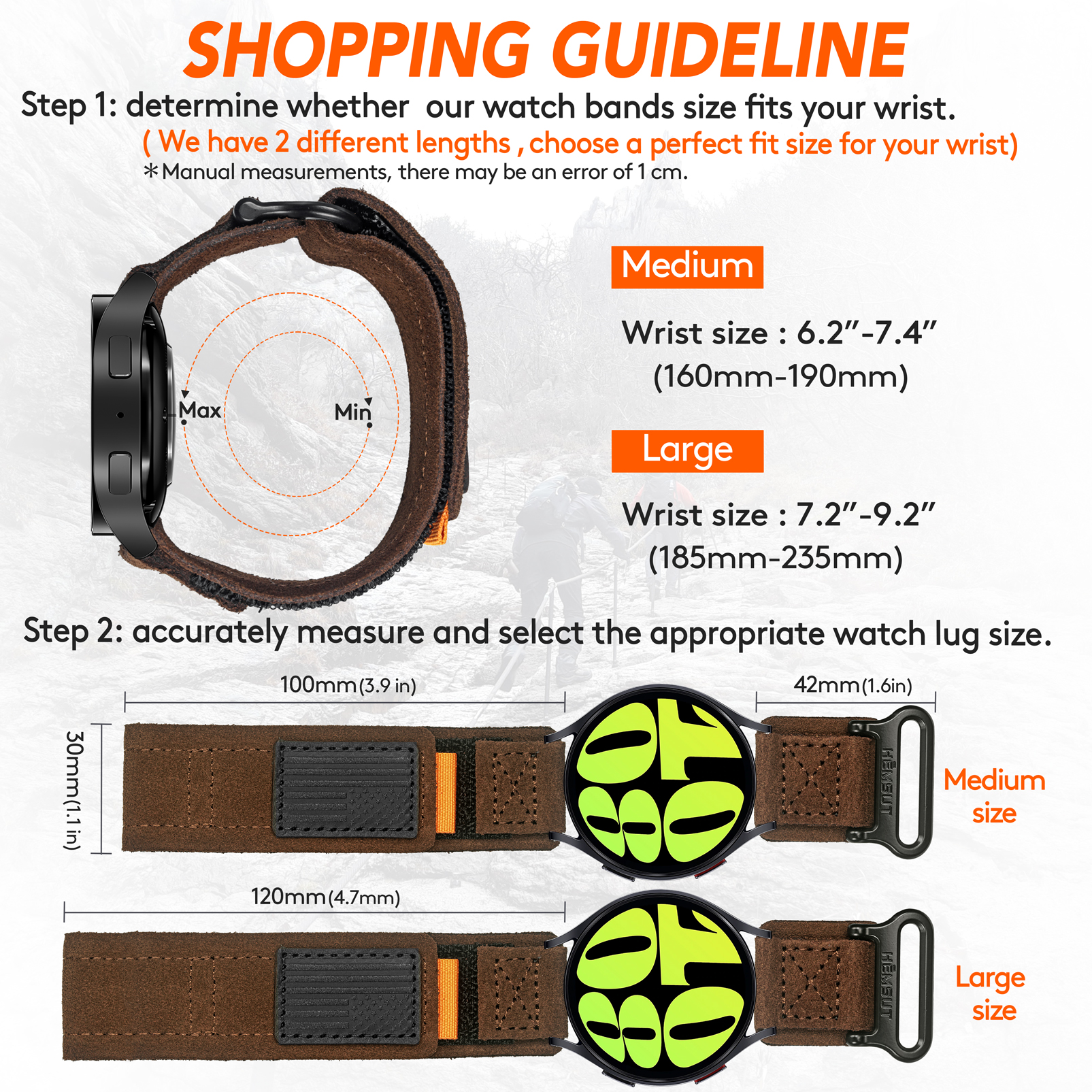 Hemsut Suede Leather Watch Str – Suede Strap Watch Bewertung und Preis