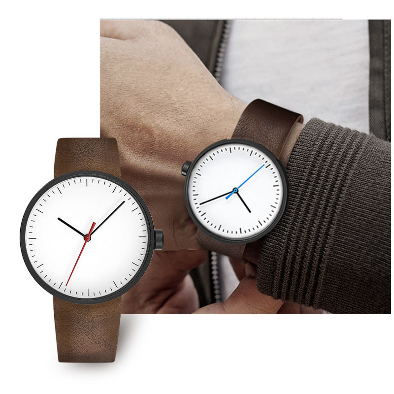 UTHAI Watch Men Simple Trendy  – Leather Watch Band Men Bewertung und Preis