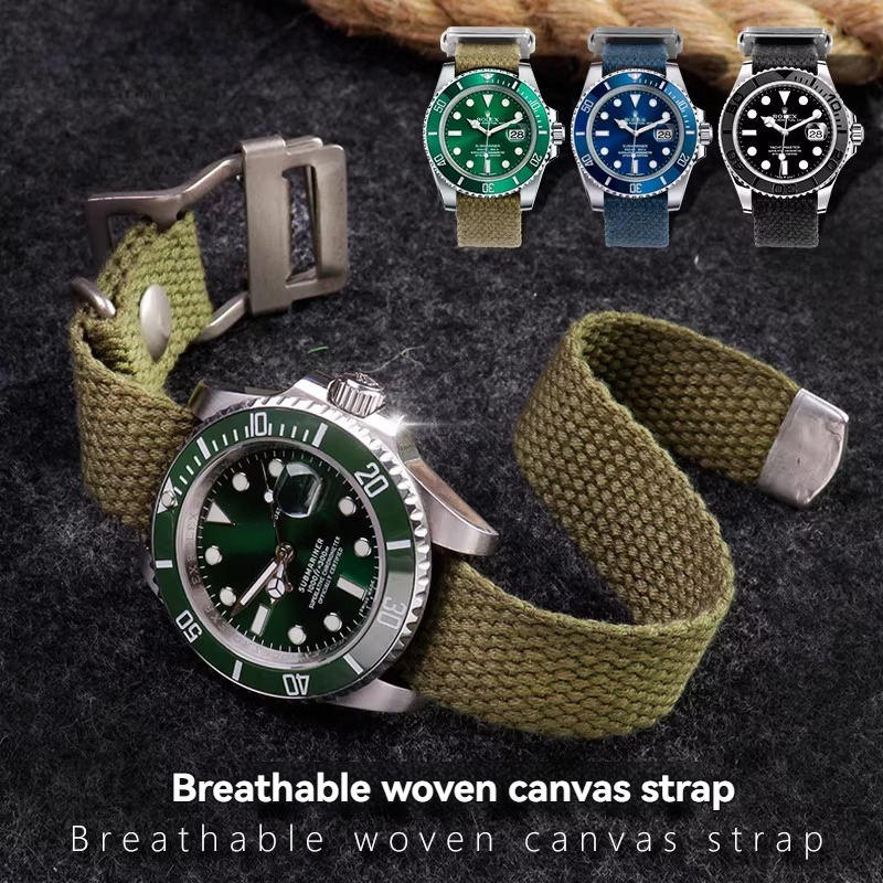 for Rolex Submariner Green/Bla – Tropic Strap Vintage Bewertung und Preis