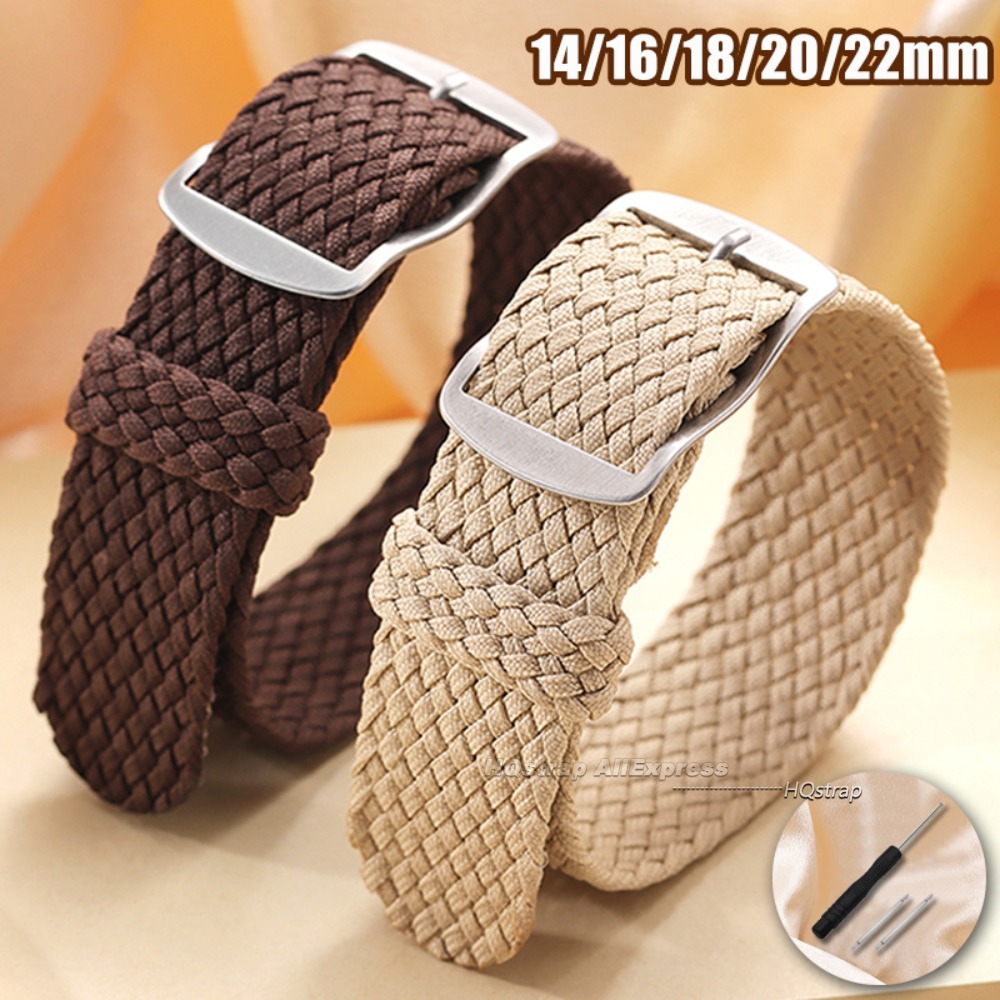 Nylon Woven Canvas Watch Band  – Perlon Strap Woven Bewertung und Preis