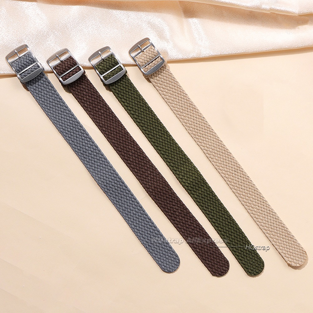 Nylon Woven Canvas Watch Band  – Perlon Strap Woven Bewertung und Preis