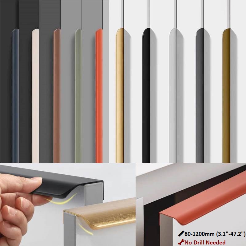 80mm-1200mm Invisible Aluminum – Curved Spring Bar Bewertung und Preis
